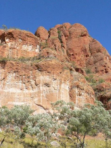 The first rocks seen in Purnululu National Park