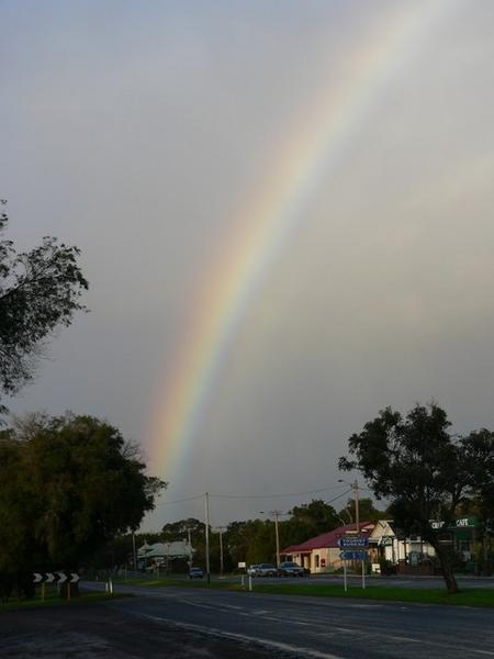 Rainbow hits Walpole