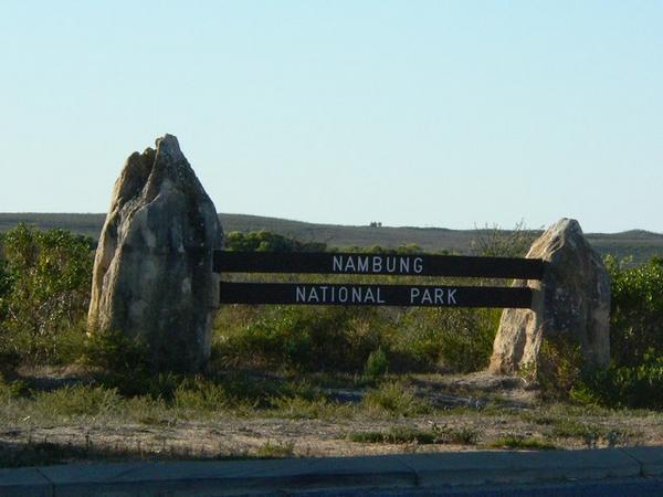 The national park containing the Pinnacles