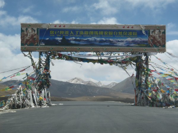 Entering Everest National Park