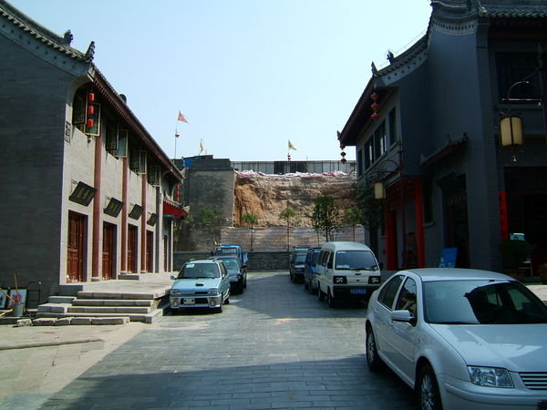 Xian's City Wall in the Background