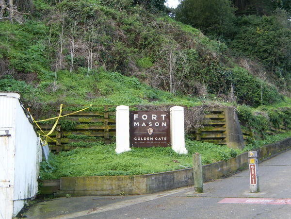 East side of Fort Mason