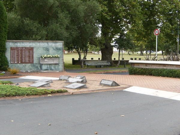 Memorial Park on South side of Lake Rotorua