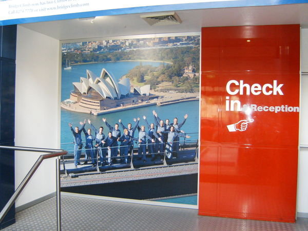 Sydney Harbour Bridge Climb Check In