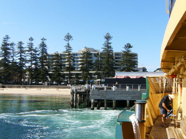 Manly Wharf Arrival