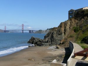 China Beach, looking East