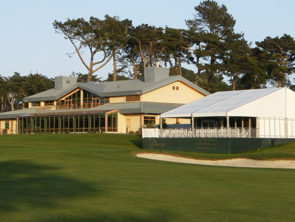 Clubhouse and Temporary Tent