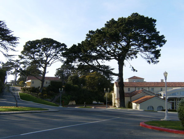 Olympic Club parking area