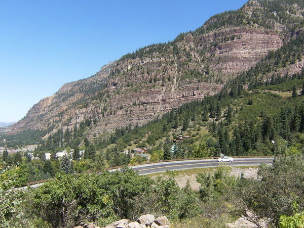 Just above Ouray