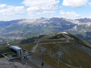Top of topmost chairlift