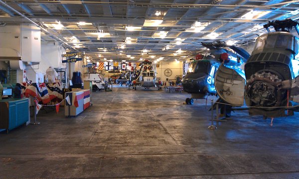Hangar Deck looking Aft