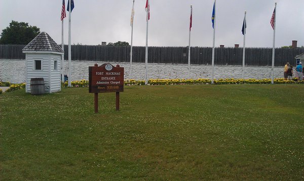 Fort Mackinac Entrance