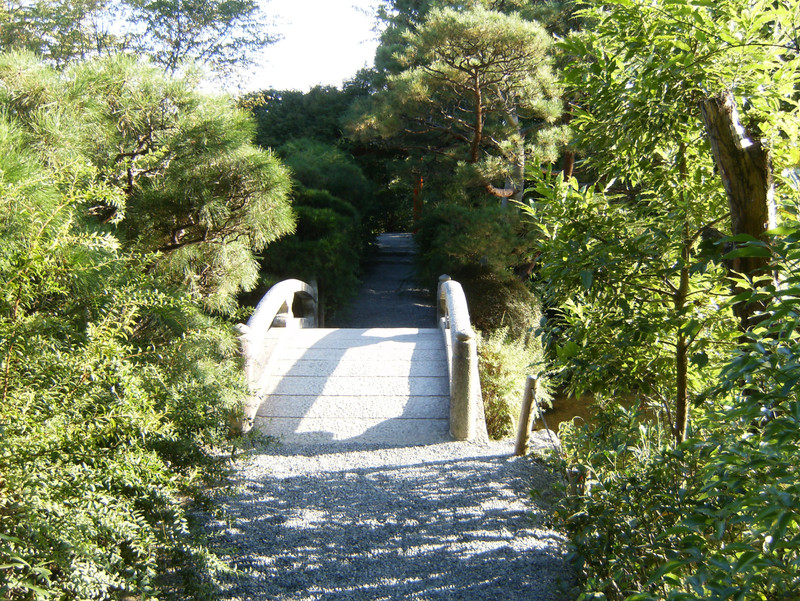 Walkway to Shinto Shrine