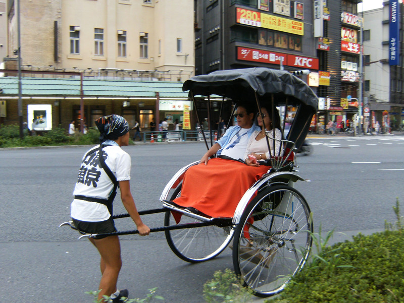 Rickshaw route or fare negotiation?