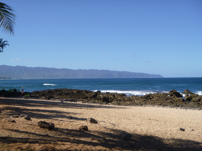 Western edge of Oahu