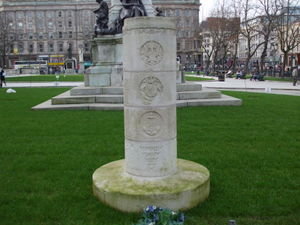 The WWII war memorial