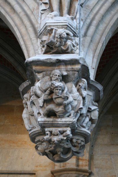 Carvings on the Town Hall