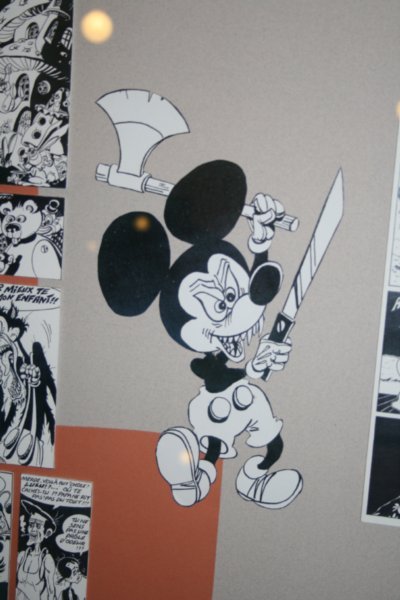 Murderous Mickey Mouse, Disney would have a field day!