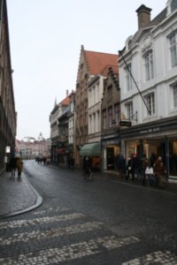 The old cobble-stone streets