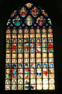 Stainglass window of the Cathedral