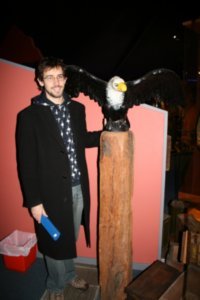 Adam and the screaming eagle