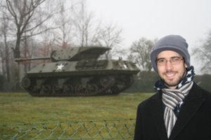 Adam and his tank