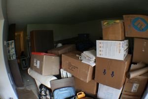 Boxes in Apartment