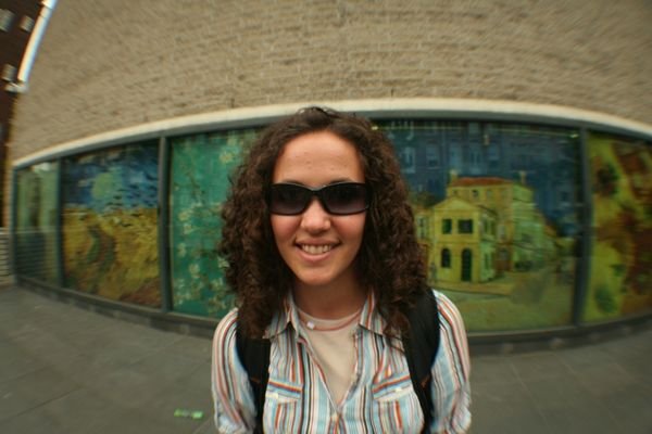 Me at the Van Gogh Museum!
