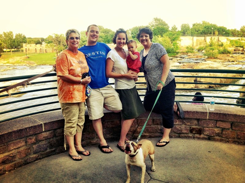Us & our moms at Sioux Falls