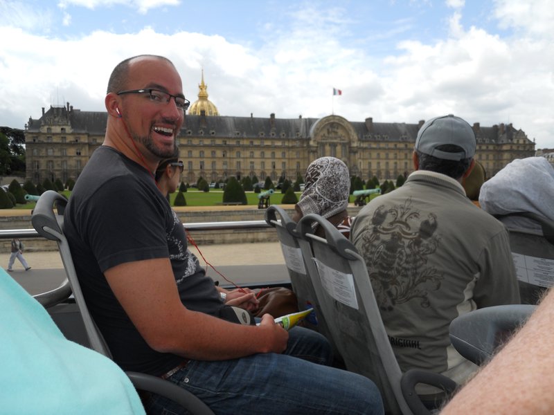 Big Bus Tour through Paris