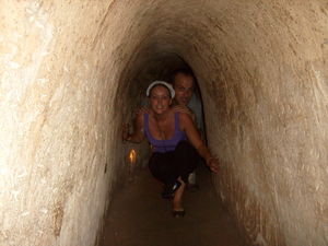 Us in the tunnels
