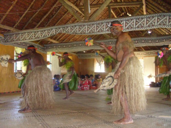 Traditional Fijian dance