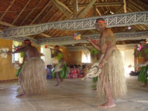 Traditional Fijian dance