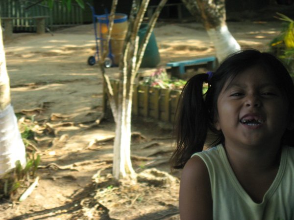 Young girl at orphange