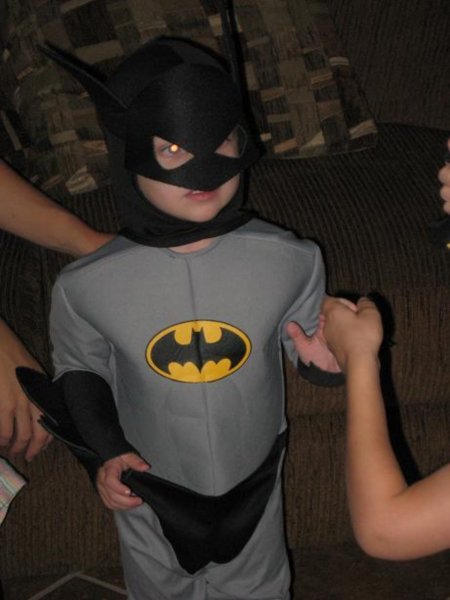 Blake as Batman