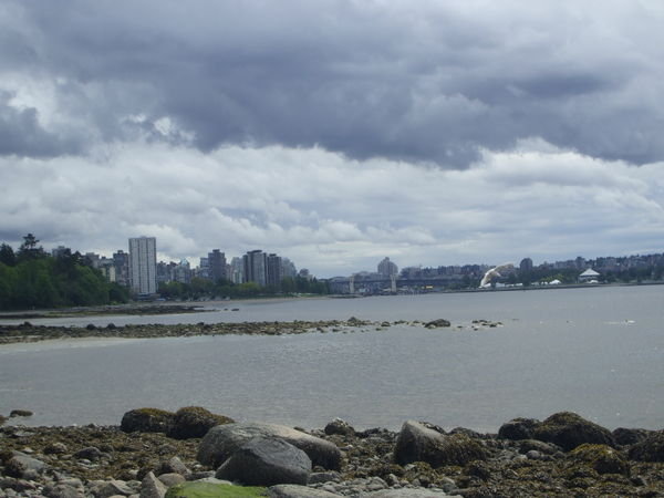 City of Vancouver from English Bay