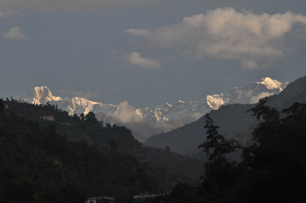 The Kedarnath peak