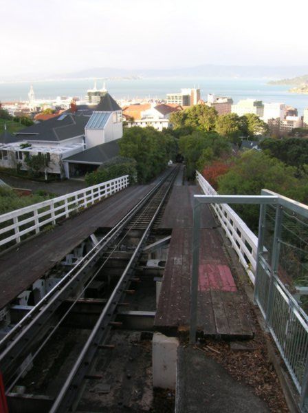 Cable car track