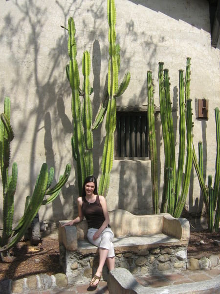 Me and a big cactus