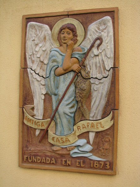 Plaque on house in Sarria