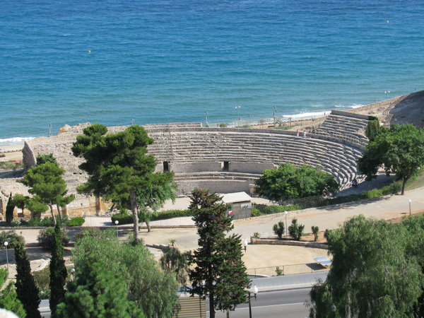 View of the ampitheatre