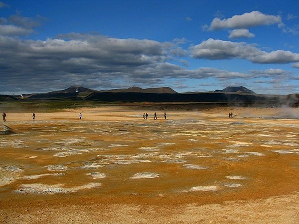 Geothermal landscape 
