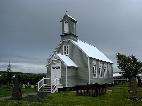 Church in Reykholt 