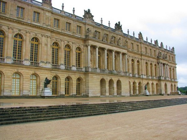 Garden view of Versailles