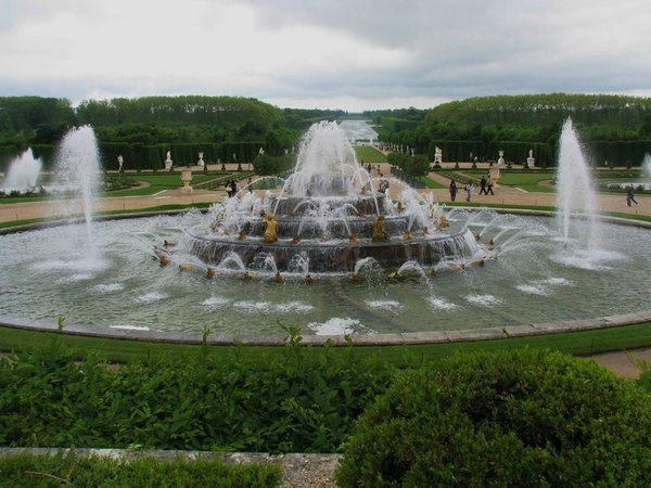 View of fountain