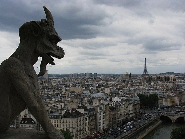 Gargoyle at Notre Dame