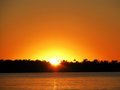 Sunset on the Zambezi