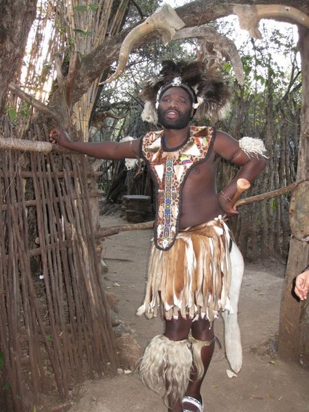 In the zulu village