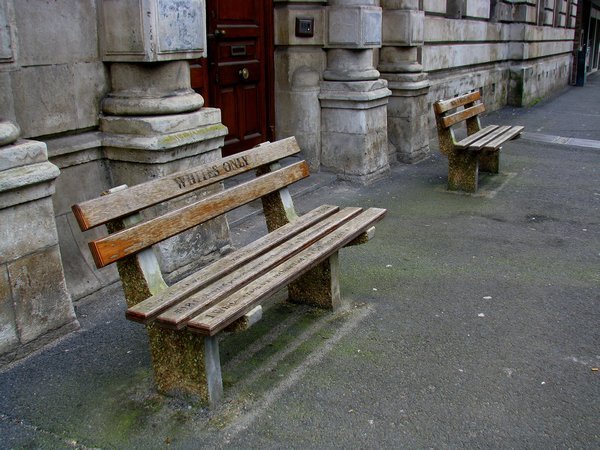 Segregated benches