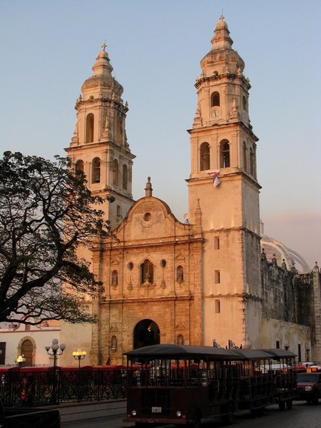 Cathedral at sunset